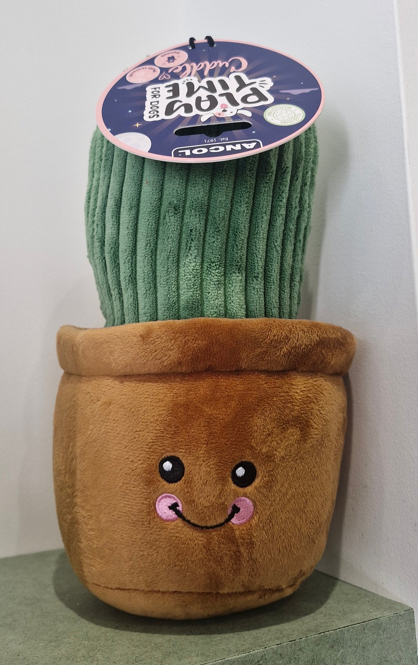 Cuddle Cactus Dog Toy