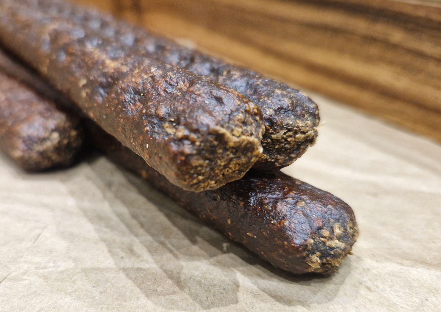 Venison Sausage (15cm) β Natural, High-Protein & Hypoallergenic Dog Treat
