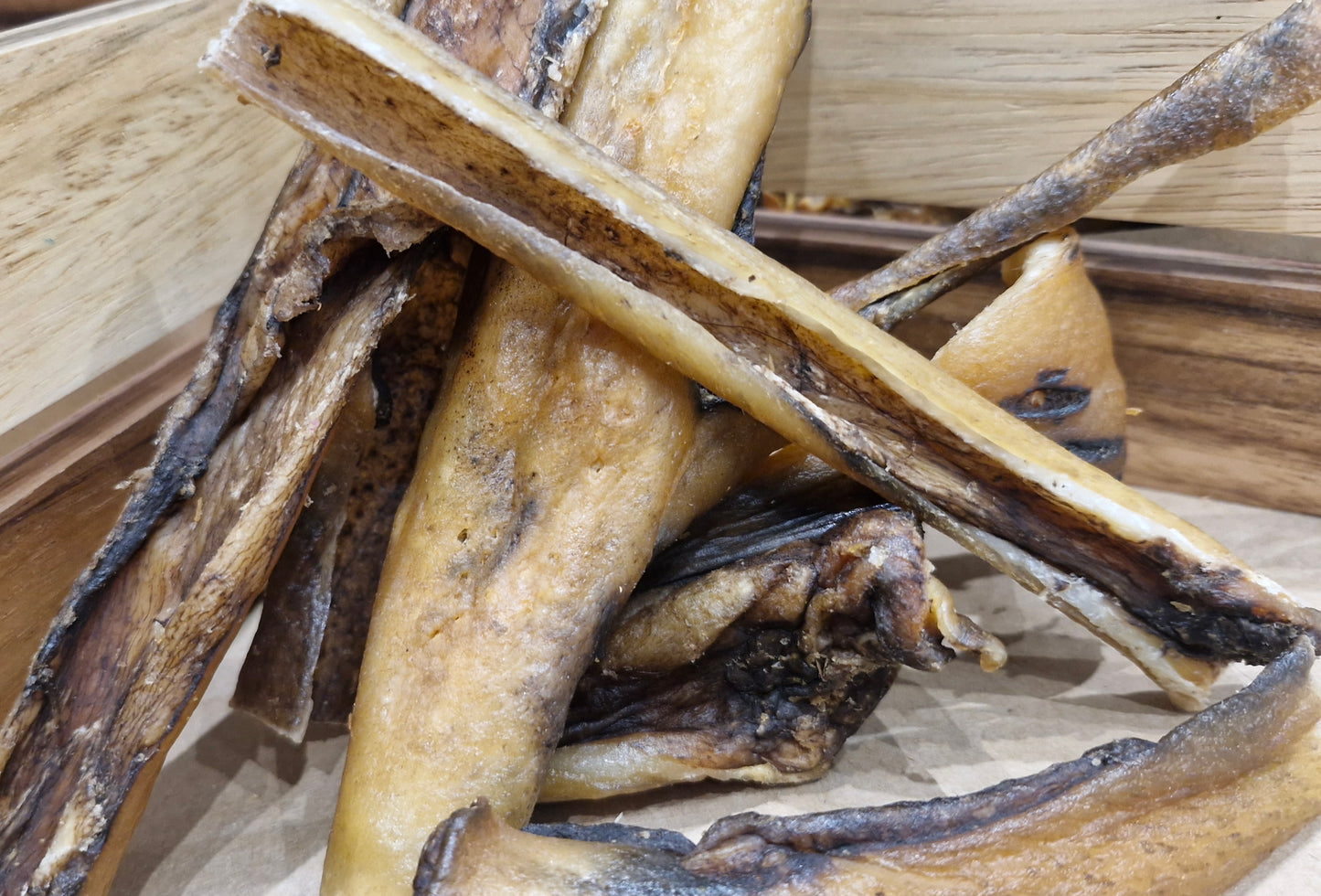 Boar Skin Strips - Natural, High Protein & Long-Lasting Dog Chew