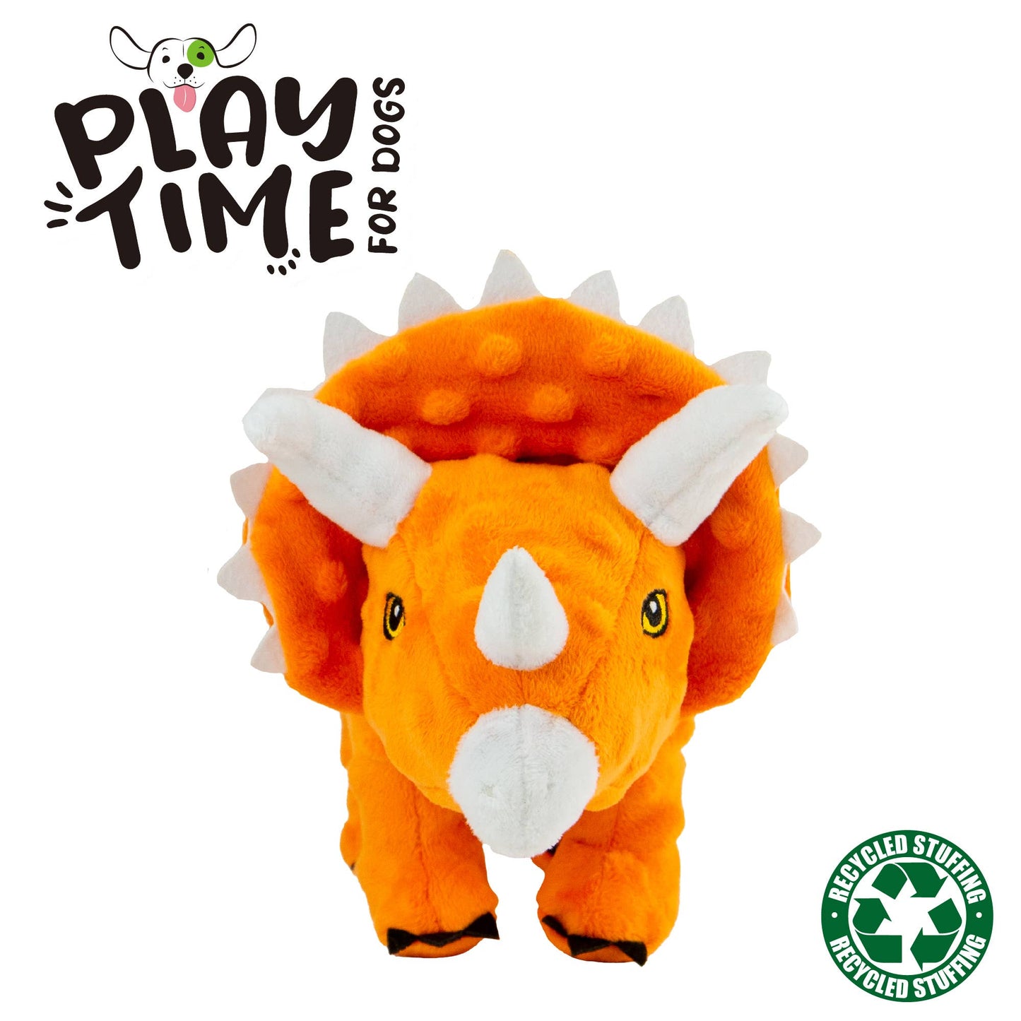 Cuddle Roarsome Dino's Dog Toy