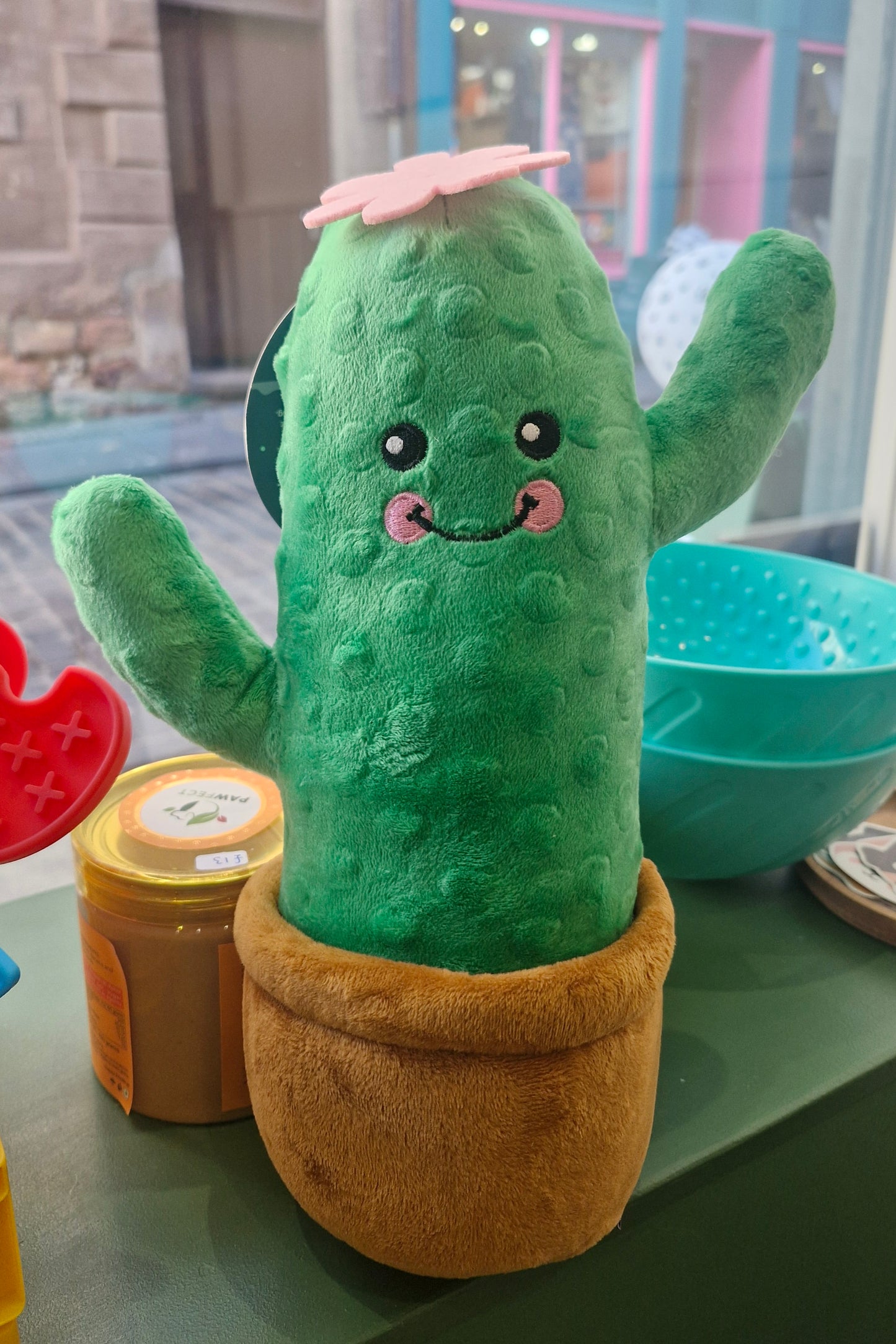 Cuddle Cactus Dog Toy