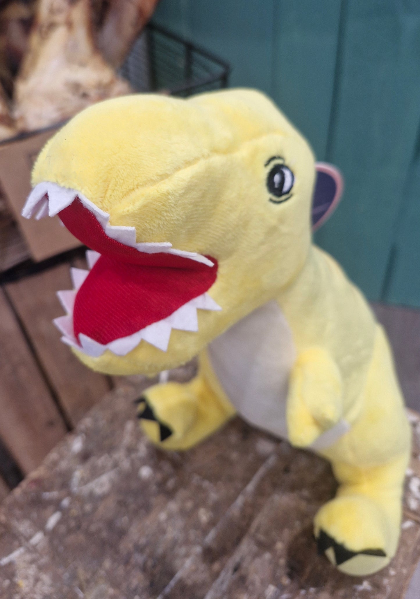 Cuddle Roarsome Dino's Dog Toy