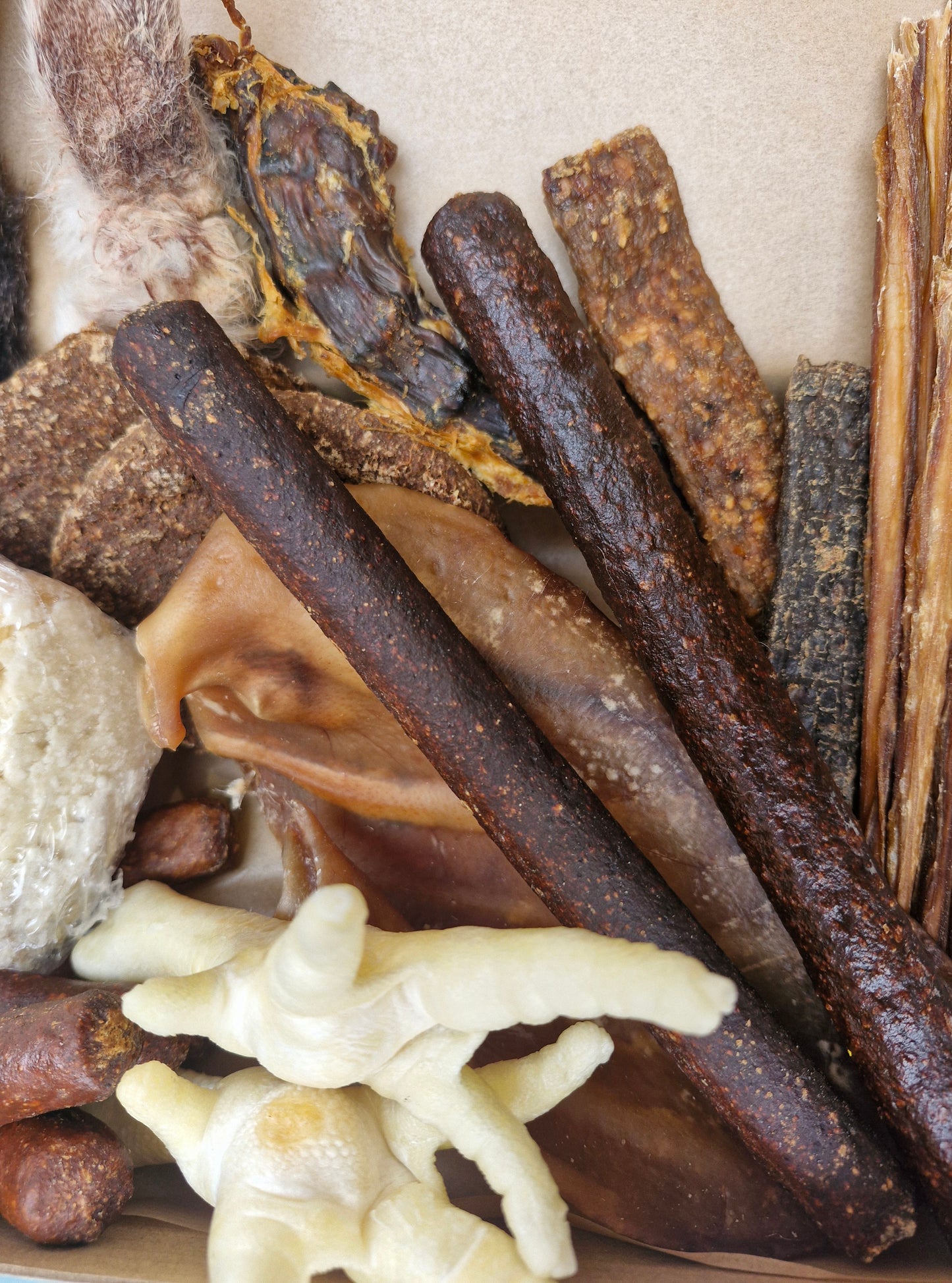 Grab & Go Dog Treat Box-Natural Chews & Healthy Treats UK