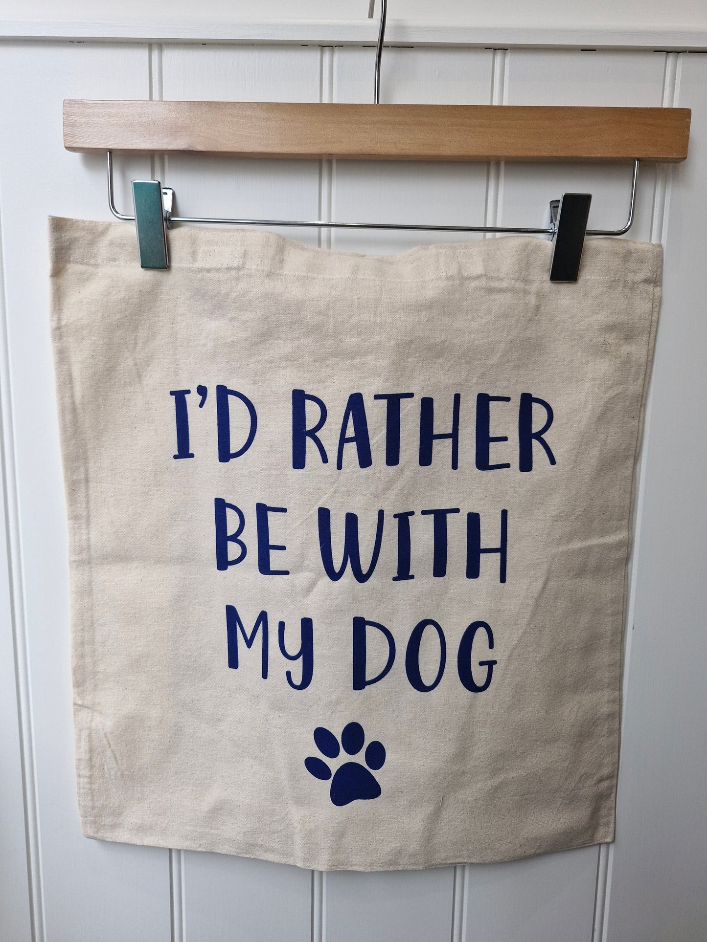 Urban Eccentric - I'd Rather Be With My Dog Tote Bag