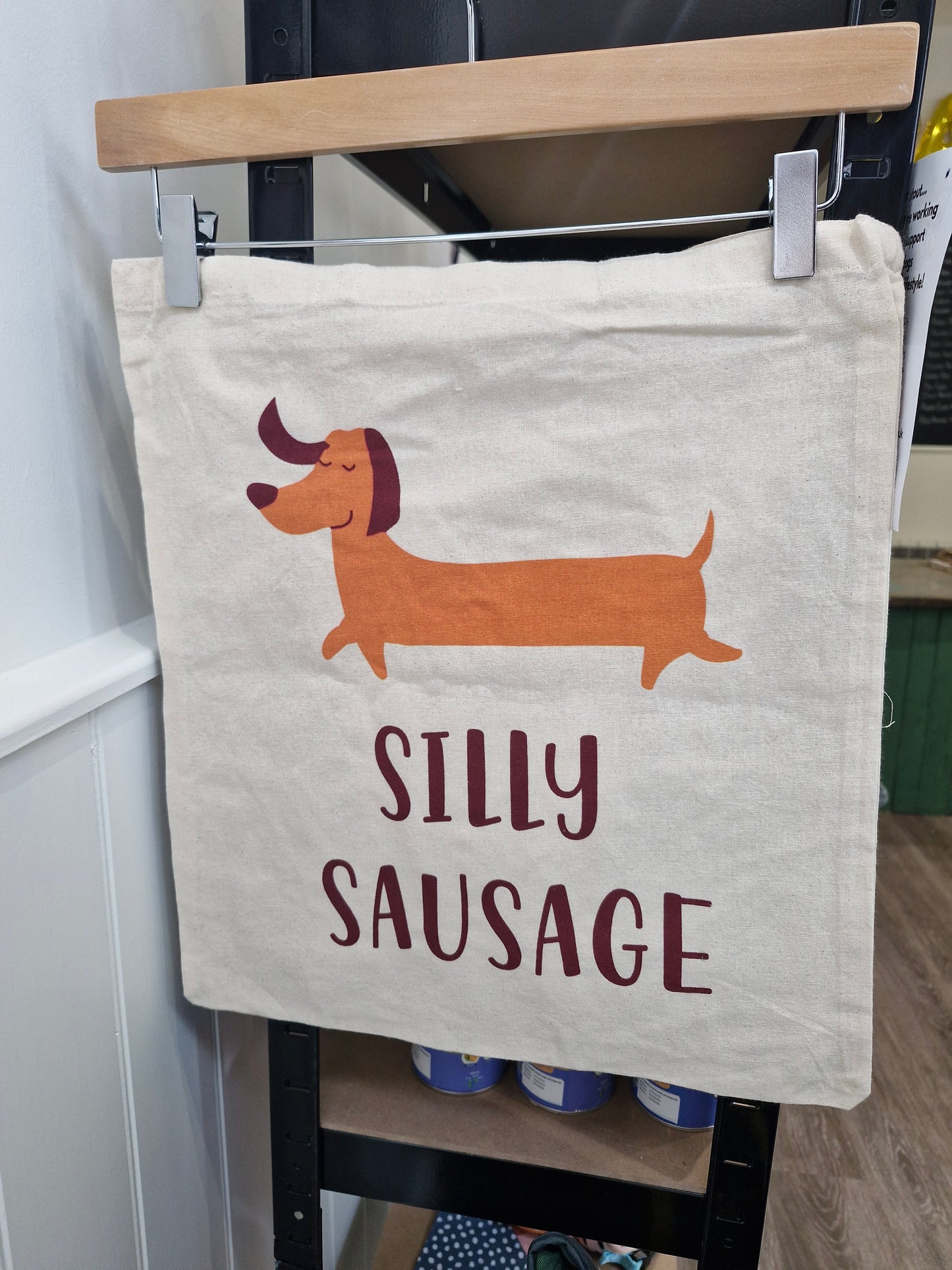 Urban Eccentric - Silly Sausage Tote Bag